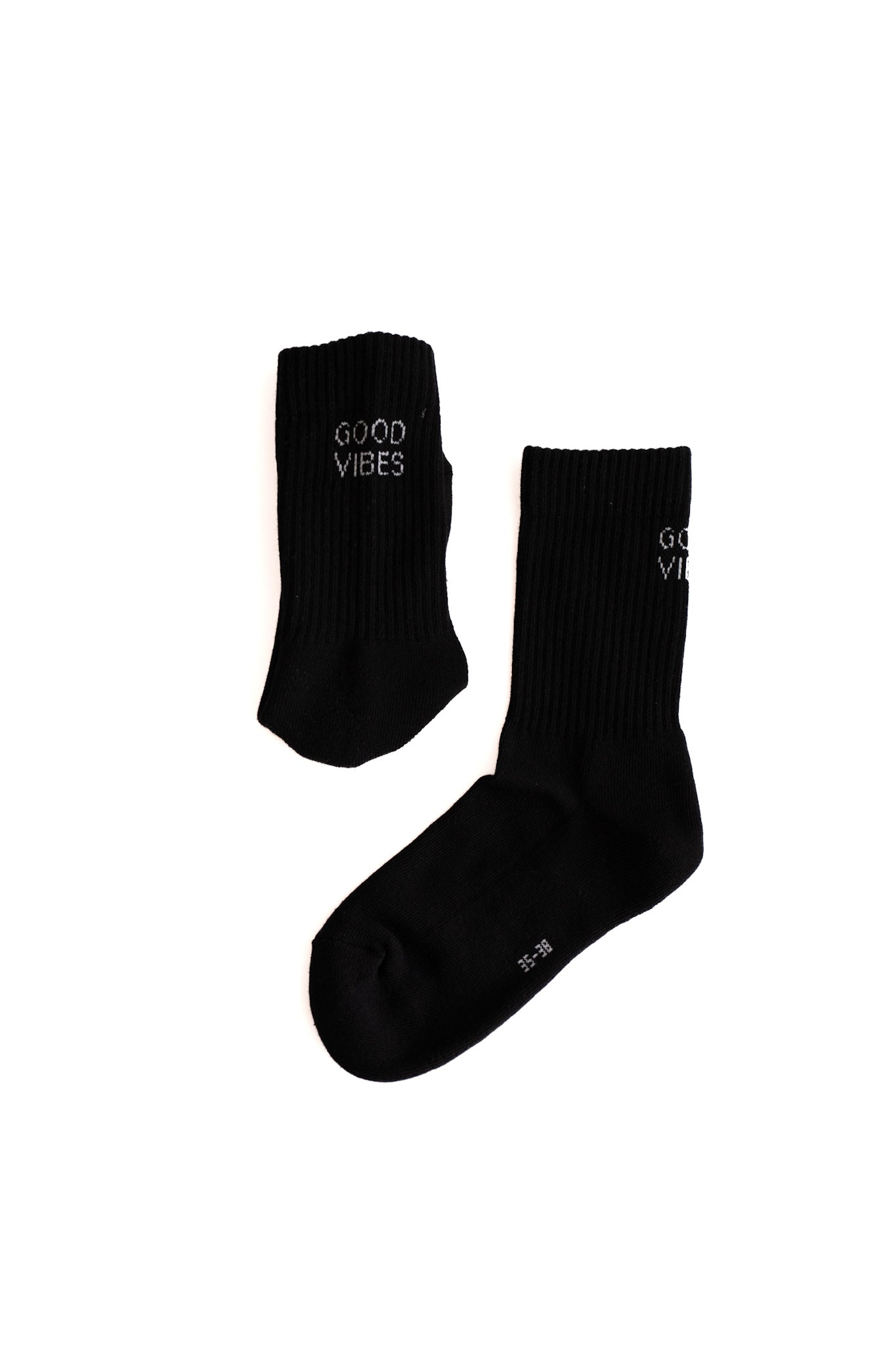 Socken schwarz GOOD VIBES