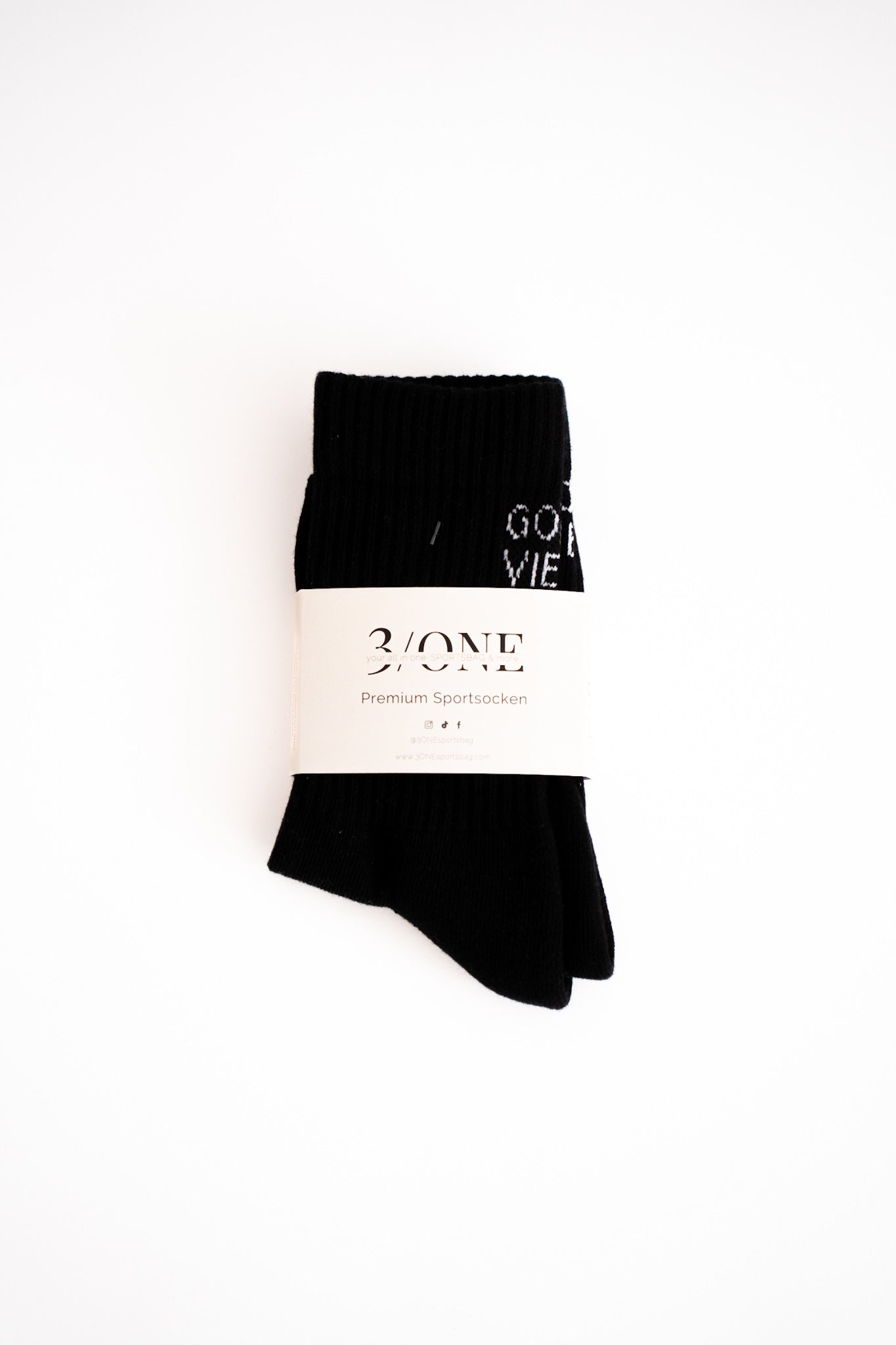 Socken schwarz GOOD VIBES